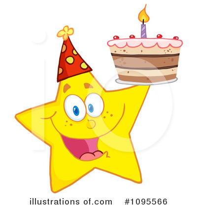 Royalty-Free (RF) Star Clipart Illustration by Hit Toon - Stock Sample #1095566