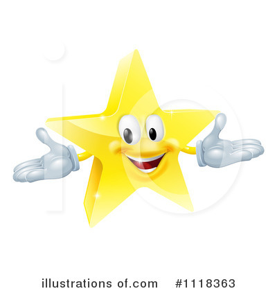 Star Clipart #1118363 by AtStockIllustration