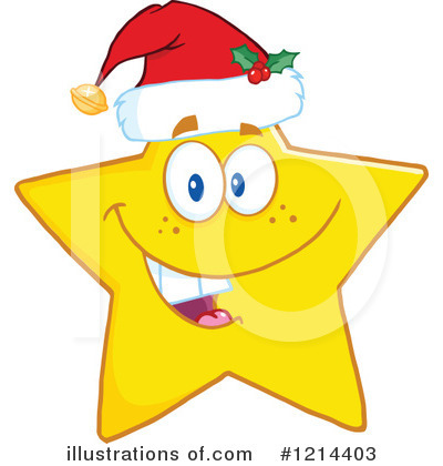Star Mascot Clipart #1214403 by Hit Toon