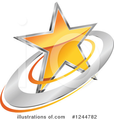 Royalty-Free (RF) Star Clipart Illustration by Vector Tradition SM - Stock Sample #1244782
