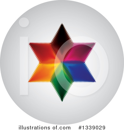 Royalty-Free (RF) Star Clipart Illustration by ColorMagic - Stock Sample #1339029