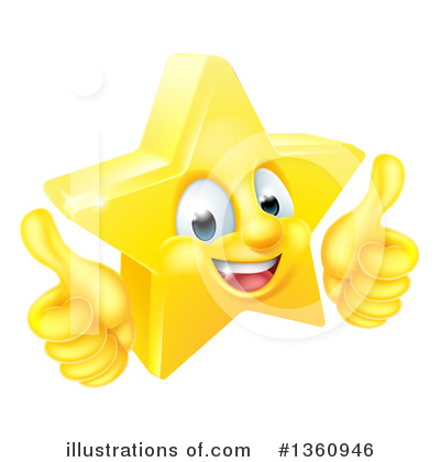 Star Clipart #1360946 by AtStockIllustration