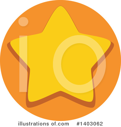 Royalty-Free (RF) Star Clipart Illustration by BNP Design Studio - Stock Sample #1403062