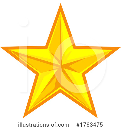 Royalty-Free (RF) Star Clipart Illustration by Hit Toon - Stock Sample #1763475
