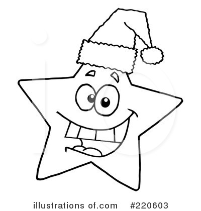 Royalty-Free (RF) Star Clipart Illustration by Hit Toon - Stock Sample #220603