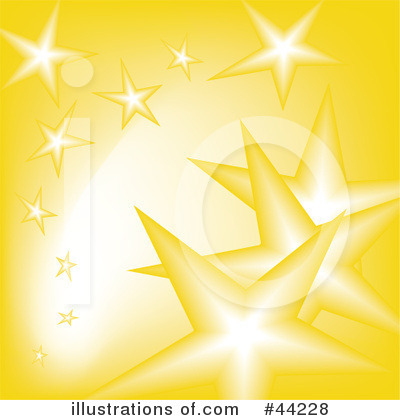 Royalty-Free (RF) Star Clipart Illustration by kaycee - Stock Sample #44228