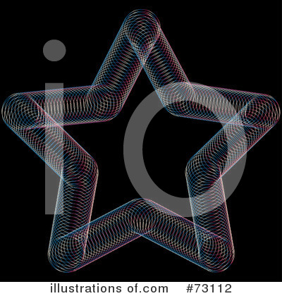 Royalty-Free (RF) Star Clipart Illustration by elaineitalia - Stock Sample #73112