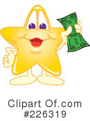 Star Mascot Clipart #226319 by Mascot Junction