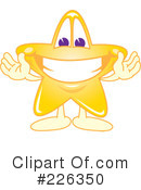 Star Mascot Clipart #226350 by Mascot Junction