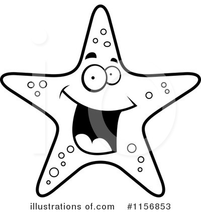 Starfish Clipart #1156853 by Cory Thoman