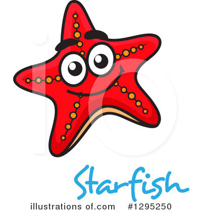 Royalty-Free (RF) Starfish Clipart Illustration by Vector Tradition SM - Stock Sample #1295250