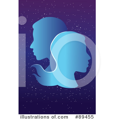 Royalty-Free (RF) Starry Horoscope Clipart Illustration by mayawizard101 - Stock Sample #89455