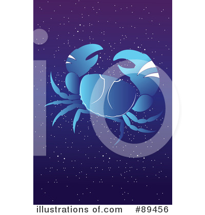 Royalty-Free (RF) Starry Horoscope Clipart Illustration by mayawizard101 - Stock Sample #89456