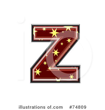 Royalty-Free (RF) Starry Symbol Clipart Illustration by chrisroll - Stock Sample #74809
