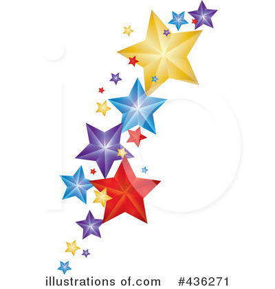 Royalty-Free (RF) Stars Clipart Illustration by Pams Clipart - Stock Sample #436271