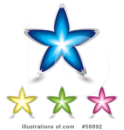 Royalty-Free (RF) Stars Clipart Illustration by michaeltravers - Stock Sample #58892