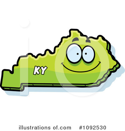 Kentucky Clipart #1092530 by Cory Thoman