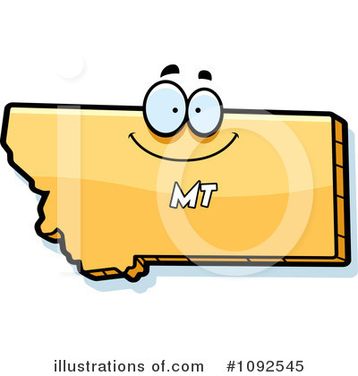 Map Clipart #1092545 by Cory Thoman