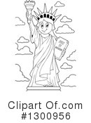 Statue Of Liberty Clipart #1300956 by visekart
