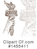 Statue Of Liberty Clipart #1455411 by Domenico Condello