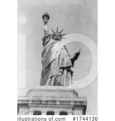 Lady Liberty Clipart #1744136 by JVPD