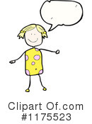 Stck Girl Clipart #1175523 by lineartestpilot