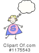 Stck Girl Clipart #1175543 by lineartestpilot