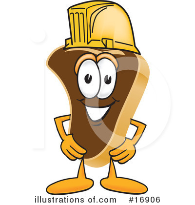 Hard Hat Clipart #16906 by Mascot Junction
