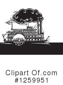 Steamboat Clipart #1259951 by xunantunich