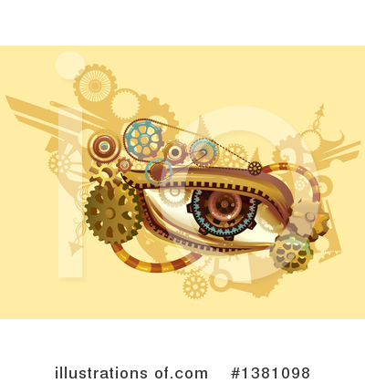 Royalty-Free (RF) Steampunk Clipart Illustration by BNP Design Studio - Stock Sample #1381098