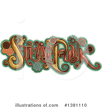 Steampunk Clipart #1381110 by BNP Design Studio