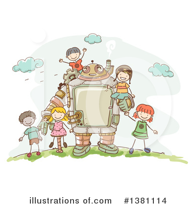 Royalty-Free (RF) Steampunk Clipart Illustration by BNP Design Studio - Stock Sample #1381114