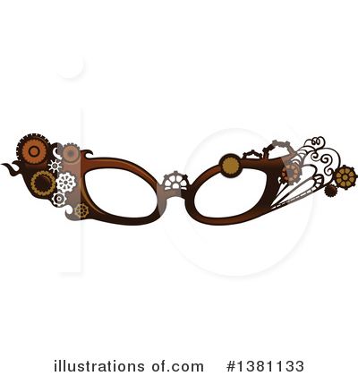 Glasses Clipart #1381133 by BNP Design Studio