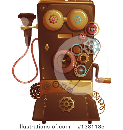 Steampunk Clipart #1381135 by BNP Design Studio