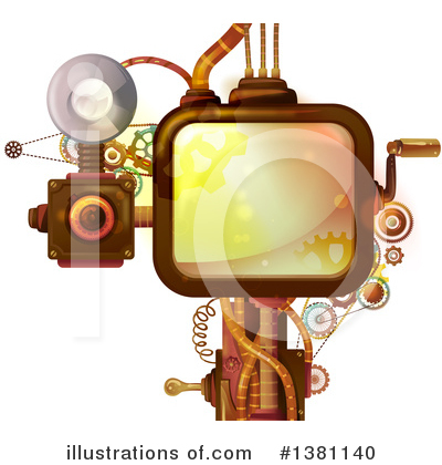 Royalty-Free (RF) Steampunk Clipart Illustration by BNP Design Studio - Stock Sample #1381140