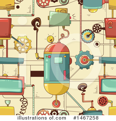 Royalty-Free (RF) Steampunk Clipart Illustration by BNP Design Studio - Stock Sample #1467258