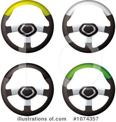 Steering Wheel Clipart #1074357 by michaeltravers