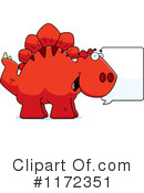 Stegosaurus Clipart #1172351 by Cory Thoman