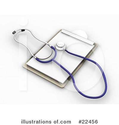 Royalty-Free (RF) Stethoscope Clipart Illustration by KJ Pargeter - Stock Sample #22456