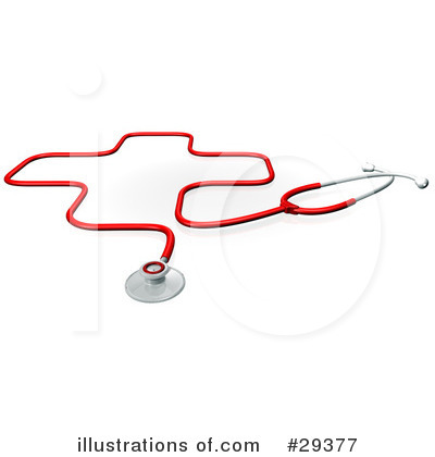 Royalty-Free (RF) Stethoscope Clipart Illustration by Frog974 - Stock Sample #29377