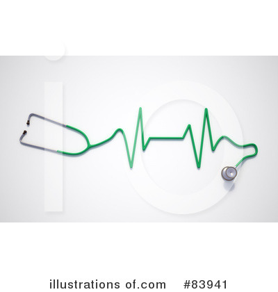 Royalty-Free (RF) Stethoscope Clipart Illustration by Mopic - Stock Sample #83941