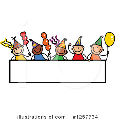 Royalty-Free (RF) Stick Children Clipart Illustration by Prawny - Stock Sample #1257734