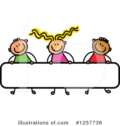 Royalty-Free (RF) Stick Children Clipart Illustration by Prawny - Stock Sample #1257736