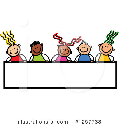 Royalty-Free (RF) Stick Children Clipart Illustration by Prawny - Stock Sample #1257738