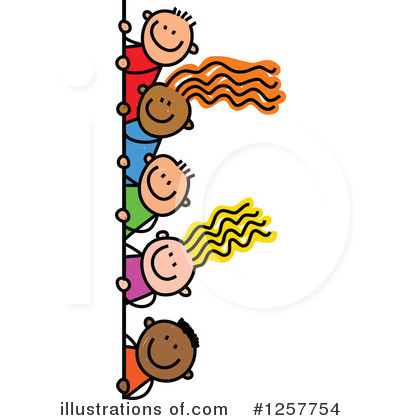 Royalty-Free (RF) Stick Children Clipart Illustration by Prawny - Stock Sample #1257754