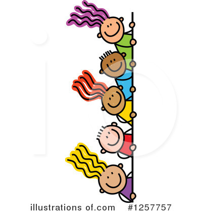 Royalty-Free (RF) Stick Children Clipart Illustration by Prawny - Stock Sample #1257757