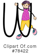 Stick Kid Alphabet Clipart #78422 by BNP Design Studio