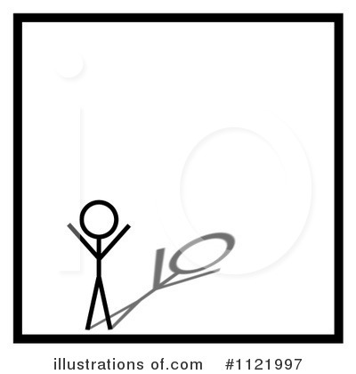 Stick Person Clipart #1121997 by oboy