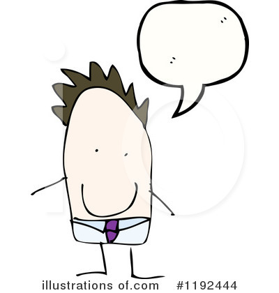 Royalty-Free (RF) Stick Man Clipart Illustration by lineartestpilot - Stock Sample #1192444