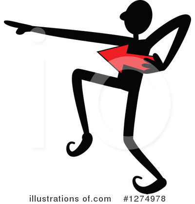 Royalty-Free (RF) Stick Man Clipart Illustration by Prawny - Stock Sample #1274978